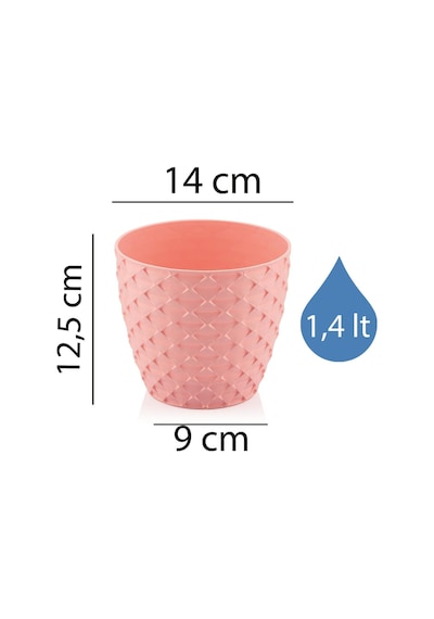 Serinova Kapadokya Desenli Saksı 1.4 Lt