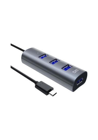 Dm Chb010 Type-c To Usb 3.0 4 Portlu Alüminyum Hub Çoklayıcı