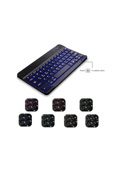 Hadron HDX2507 Smart Backut Rgb Ledli Bluetooth Q Klavye
