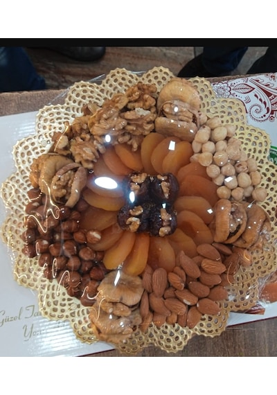 Talas Kuruyemiş Karışık Kuru Meyve ve Kuruyemiş Tabağı 850 G