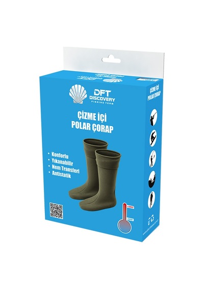 Dft Hunter Polar Çorap Haki No: 39-40-41