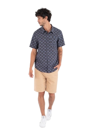 Hurley Hurley M Woven Printing Press Arbore Erkek Siyah Tişört 001