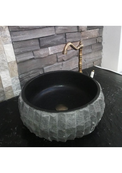 Bazalt Dışı Patlatma Teker Lavabo