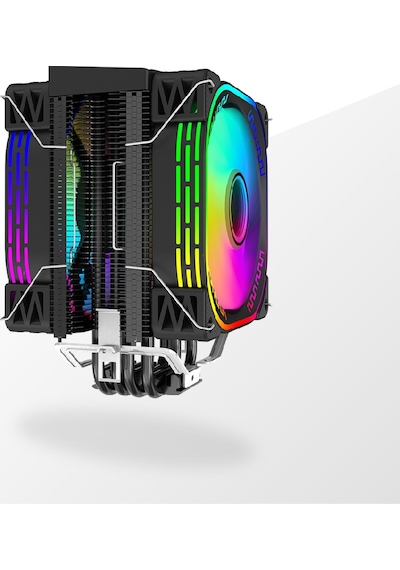 Game Master Gm-120h 2 Fanlı 4 Bakır Borulu Argb Kule Tipi Cpu Fan Game Master Gm-120h 2 Fanlı 4 Bakır Borulu Argb Kule Tipi Cpu Fan