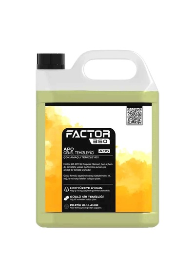 Factor360 Apc Genel Amaçlı Otomobil Temizleyici 5l