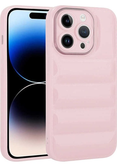 Apple Uyumlu iPhone 14 Pro Kamera Korumalı Parlak Airbag'li Zore Galya Kapak