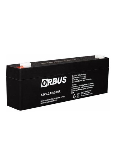 Orbus 12v 2.2ah Kuru Tip Akü - Bakımsız Akü