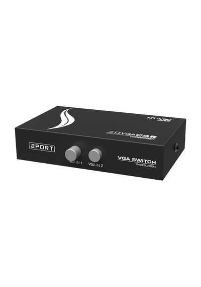 Vga 2 Port Anahtarlı Switch 2 Kasa 1 Mönitör