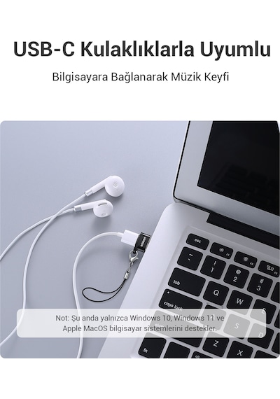 Ugreen Usb-a Erkek - Usb-c Dişi Çevirici Dönüştürücü Adaptör, 50568