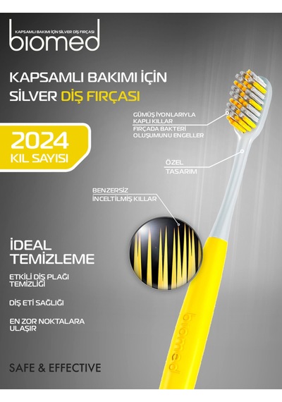 Biomed Silver Diş Fırçası Medium