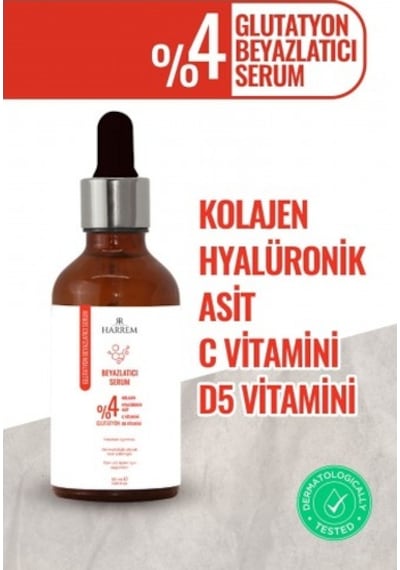 Harrem Glutatyon Beyazlatıcı Leke Karşıtı Yenileyici Serum 50 ML