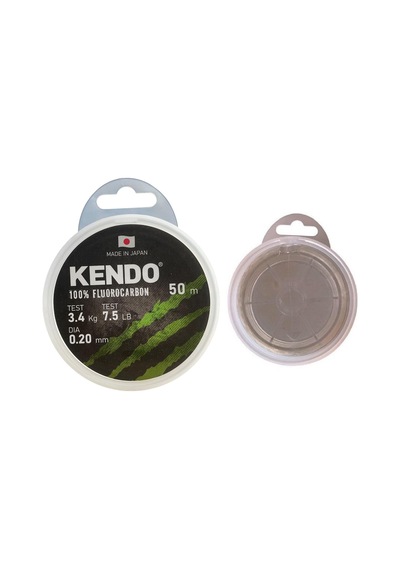 Kendo White 50mt 0.20mm %100 Fluorocarbon Misina Standart