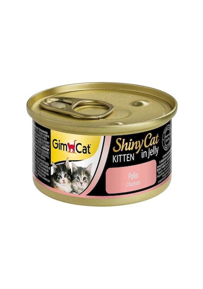 Gimcat Shinycat Kitten Tavuklu Jelly Konserve Yavru Kedi Maması 70 G