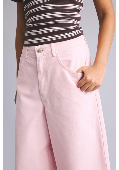 Defacto Açık Pembe Bermuda Jean Şort I0204ax26hspn648 Pembe-pn648