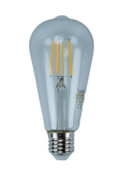 Heka 6W 230V 2700K E27 ST64 Led Flamanlı Rustik Ampul