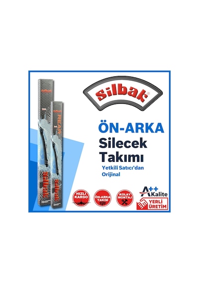 Skoda Fabia 2 Ön Arka Silbak Muz Silecek Takımı 2007-2014