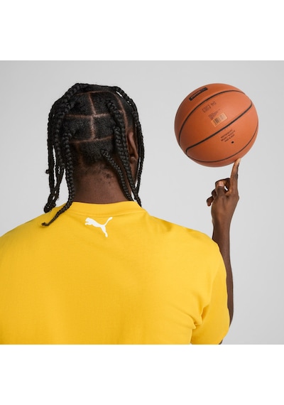 Puma - Melo Phoenıx Basketball Erkek Tişört 630685 02 SARI