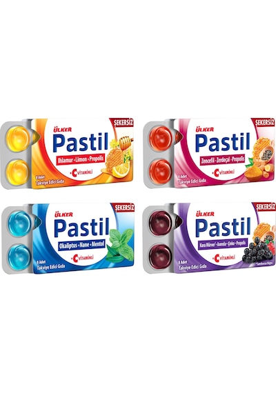 Ülker Pastil 4 Lü Karma Paket