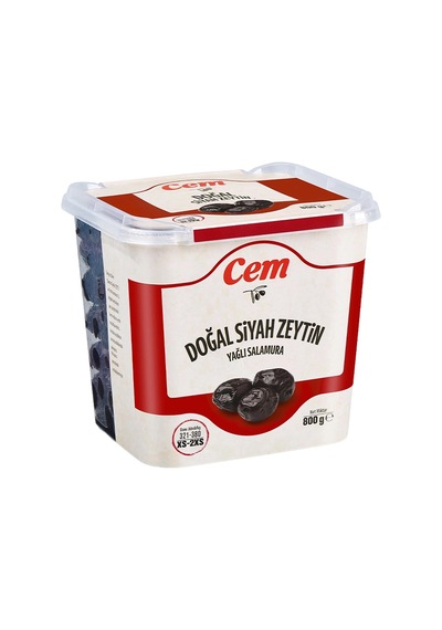 4 Adet Cem Siyah Zeytin 800 G Xs-2xs