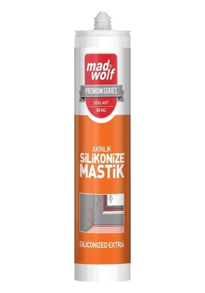 Mad Wolf Silikonize Mastik 550Gr. Kahverengi N11.12