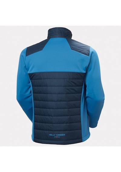 Oxford Hybrid Insulated Jacket - Navy/stone - M 595 Lacı Vert / Taş M Lacivert-taş