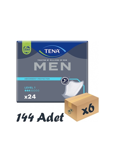 Tena Men Level 1 3 Damla Erkek Mesane Pedi 24'Lü