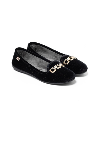Babet Kadın If5391 Berevere Baılarına Vulc. Copete Tercıopelo H048 Negro Siyah