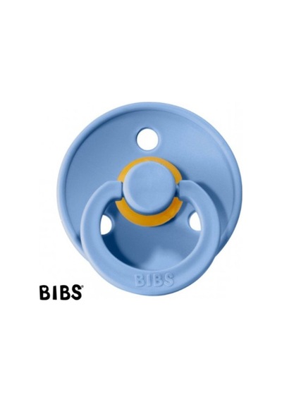 Bibs Colour Kauçuk Emzik - Sky Blue - 0-6 Ay Mavi