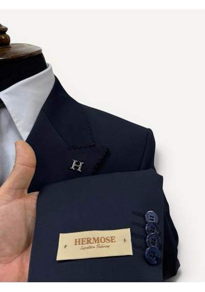 Hermose Signature Atlantik Lacivert Kruvaze Takım Elbise