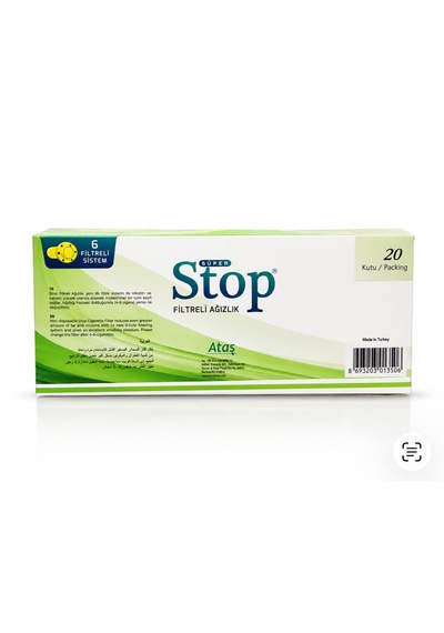 Stop Filtreli Ağızlık 6'lı Sistem 20 Kutu
