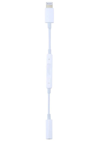 Ally Mh020 Apple iPhone Uyumlu 14-13-12-11 Lighting 3.5mm Kulaklık Jakı Adaptörü- 5775 Beyaz
