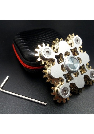 Edc Fidget 9 Dişli Mekanik Metal Yeni Nesil Stres Çarkı