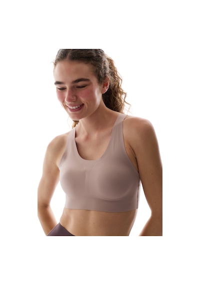 Penti Bej Stretch360 Orta Destek Çıkarılabilir Pedli Zero Feel Spor Sütyeni A.kahverengı