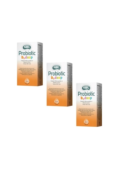 Nbl Probiotic D3drop Takviye Edici Gıda 3 x 7.5 ML