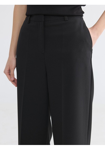Lcwaıkıkı Classic Siyah Regular Fit Kadın Pantolon
