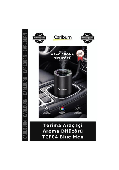 Özel Seri Torima Araç İçi Aroma Difüzörü Tcf04 Blue Men Buhar Makinesi Oda Kokusu Kokulu Hava