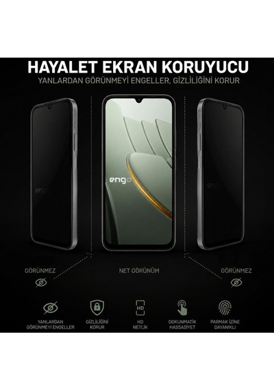 Poco C81 Pro Hayalet Ekran Koruyucu 9h Nano Şeffaf 6.9 İnç