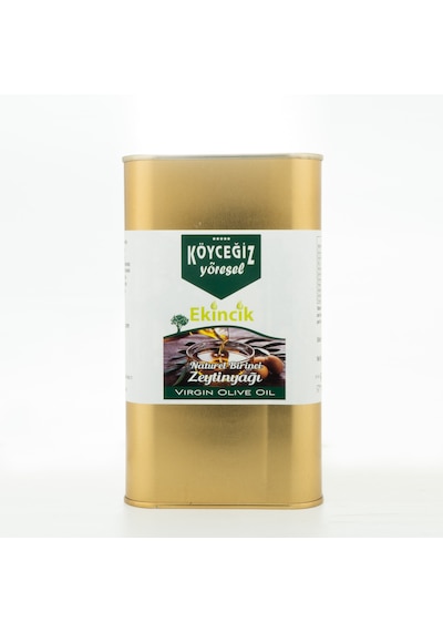 Köyceğiz Yöresel Ekincik Naturel Birinci Zeytinyağı Teneke 3 L