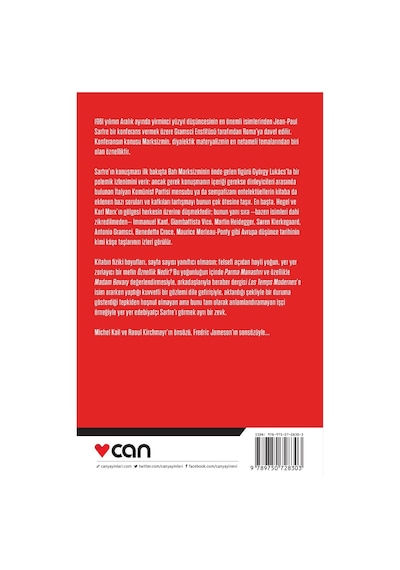 Öznellik Nedir? - Jean Paul Sartre -  Can Yayınları