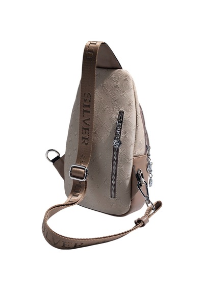 Silver Polo Sp959 Kadın Vücut Çantası Fashion Bej-latte