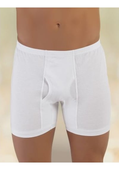 Şahinler Penye Erkek Arjantin Boxer Beyaz 6 Adet E007 Şahinler Penye Erkek Arjantin Boxer Beyaz 6 Adet E007