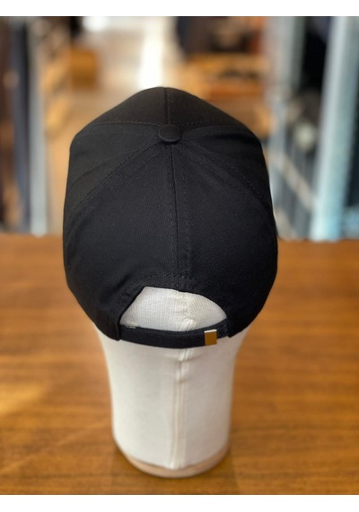 Hamze Türkiye Bayrak Nakış Pamuklu Unisex Cap Şapka Siyah