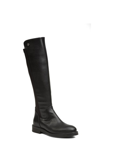 Pierre Cardin® | Pc-52066-3076 Siyah Cilt - Kadın Çizme Siyah