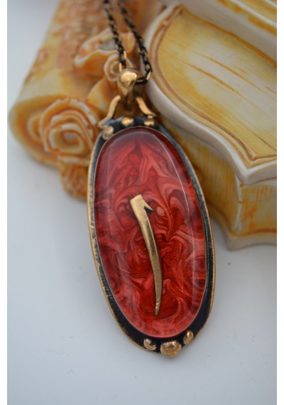 Stoneage Özel Tasarim Kolye N11.39006 Bronz