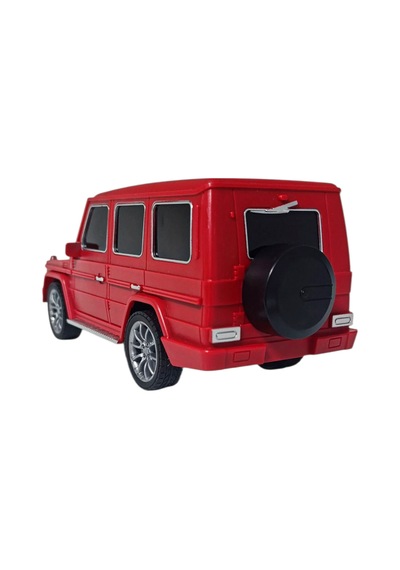 Gerçekçi Tasarım Uzaktan Kumandalı Şarjlı Full Fonksiyon Jeep Araba 1:16 Ölçek Kırmızı