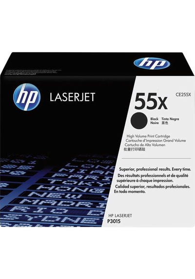Hp 55x Black Siyah 12.500 Sayfa Yüksek Kapasite Toner Ce255x