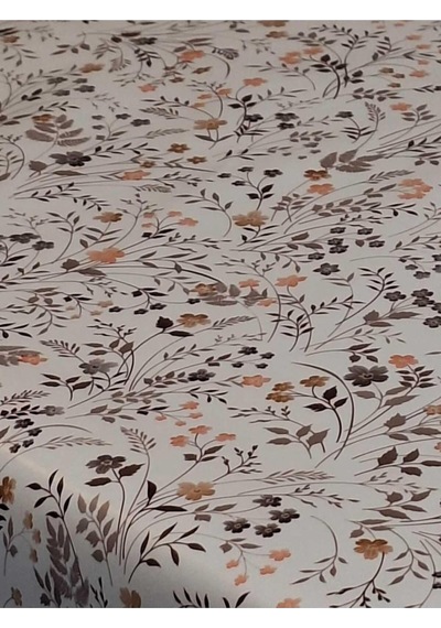 Başak Ev Tekstili 3940 Elyaflı Pvc Muşamba - Desenli Silinebilir Masa Örtüsü Renkli-100 X 140 Çok Renkli
