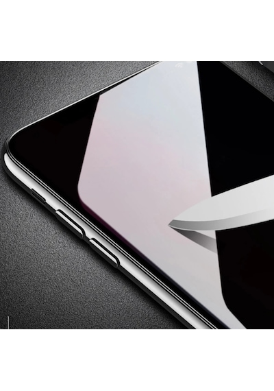 Samsung Uyumlu Galaxy A10S Tam Koruma Hayalet Ekran 9H Hd Görüntü
