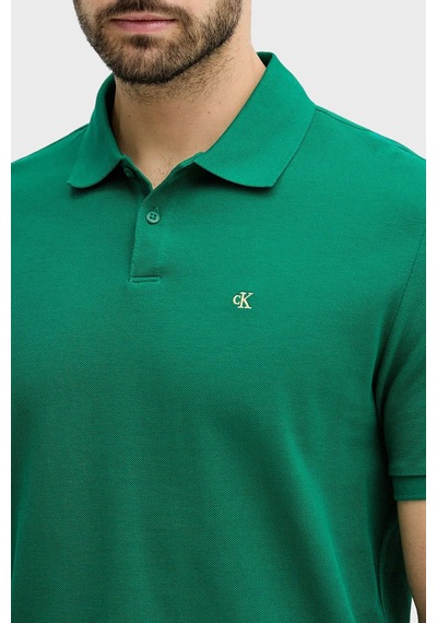 Calvin Klein Erkek Polo Lv040em269 2es Yeşil Yeşil