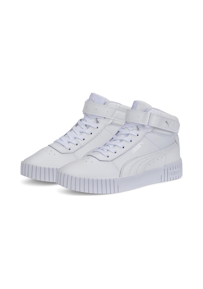 Puma Carina 2.0 Mid Beyaz Kadın High Sneaker 000000000101789351 Beyaz